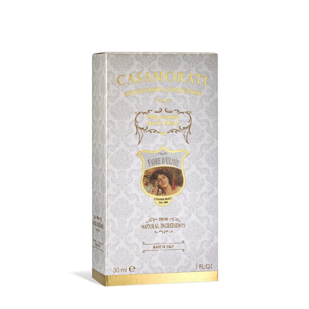 Casamorati-Fiore D'Ulivo-hair-outer box Fiore d'Ulivo Hair Spray 30ml