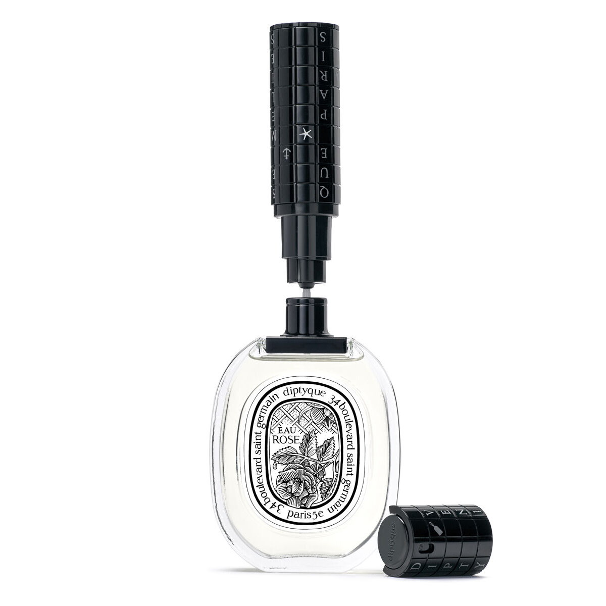 Eau Rose Vaporizzatore da Viaggio Ricaricabile 12ml