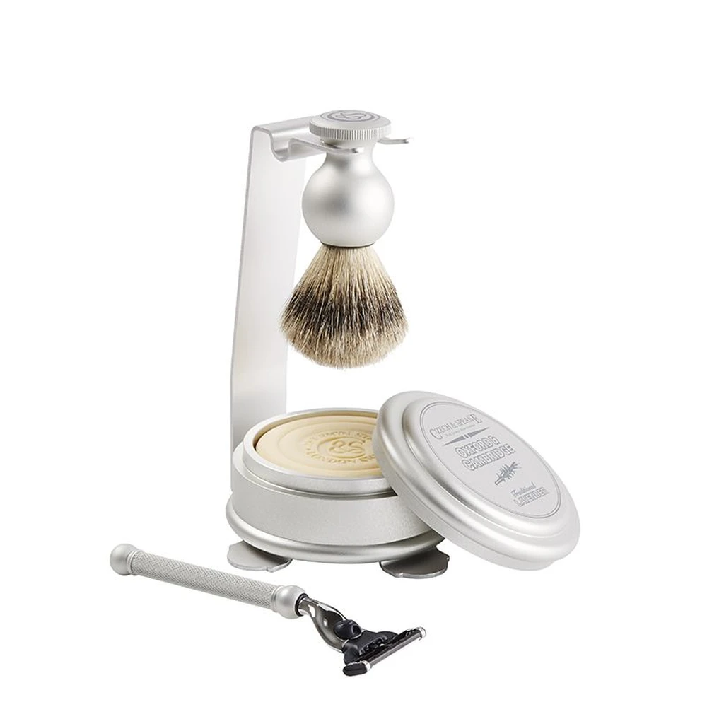Oxford & Cambridge Shaving Set and Stand