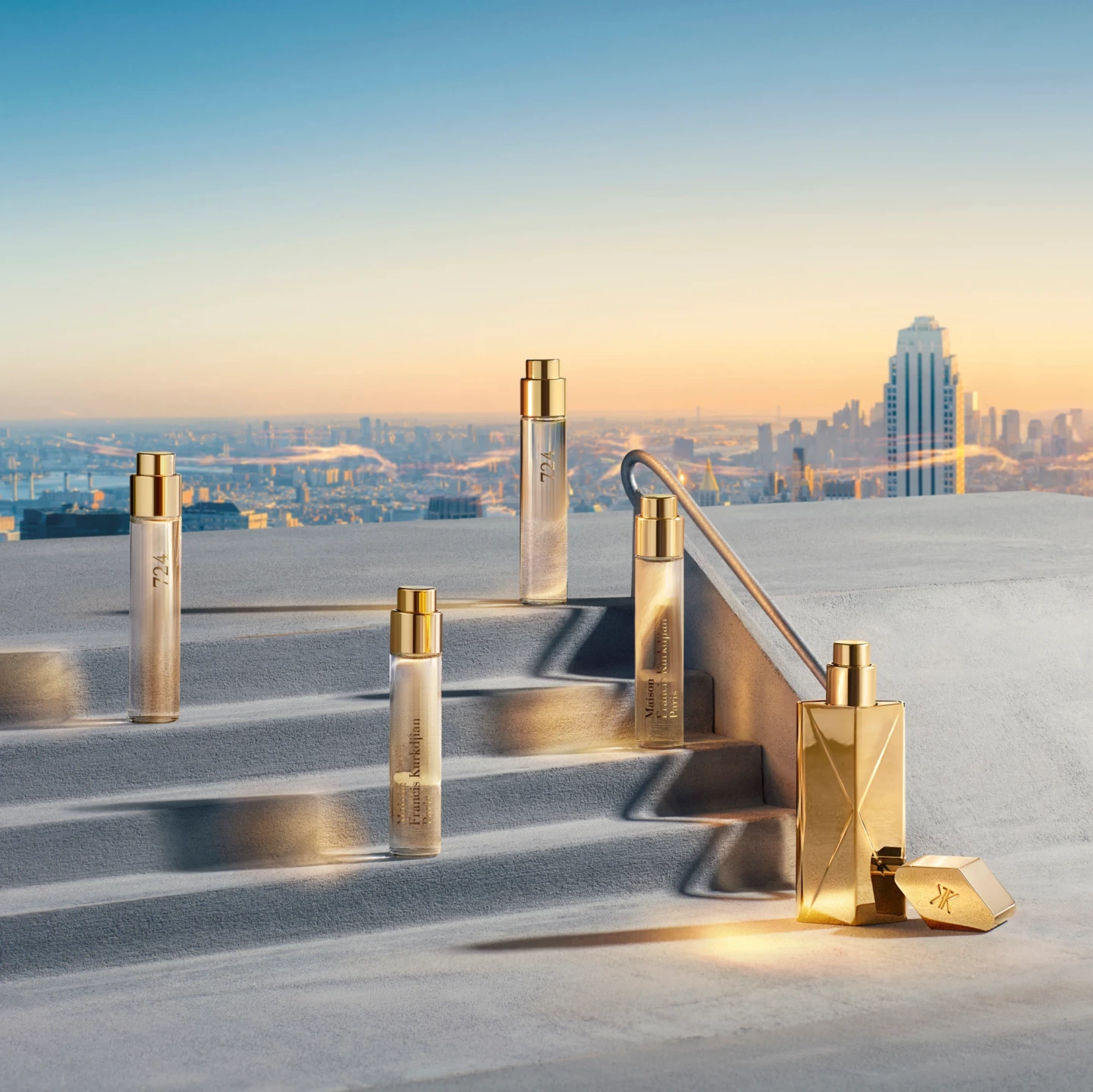 724 travel set 5 x 11 2 724 Eau de Parfum Travel Set 5 x 11ml