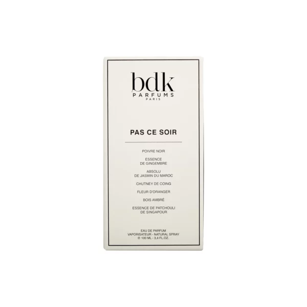 Pas Ce Soir Eau de Parfum 100ml