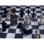 Art Deco VII Cosmos Flower