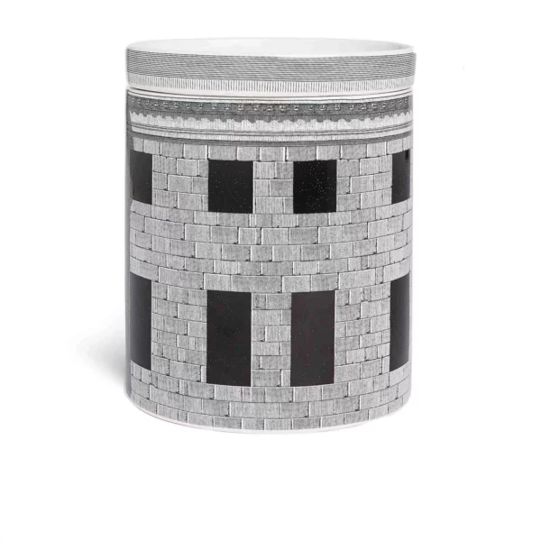 NEL MENTRE CANDELA GRANDE DECORO ARCHITETTURA FRAGRANZA IMMAGINAZIONE - FORNASETTI